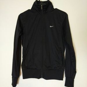 Nike Black ZipUp Athletic Jacket. Longsleeve Small